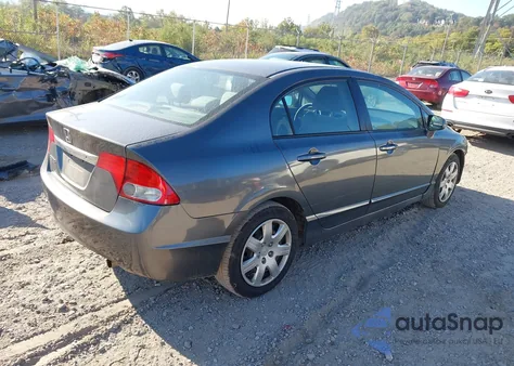 2010 Honda Civic Lx from USA, damaged, VIN 2HGFA1F54AH575572